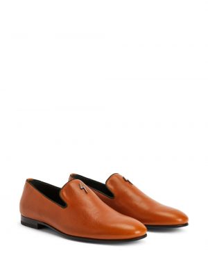 Nahast loafer-kingad Giuseppe Zanotti pruun