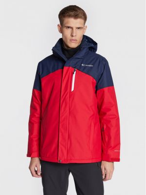 Smučarska jakna Columbia rdeča