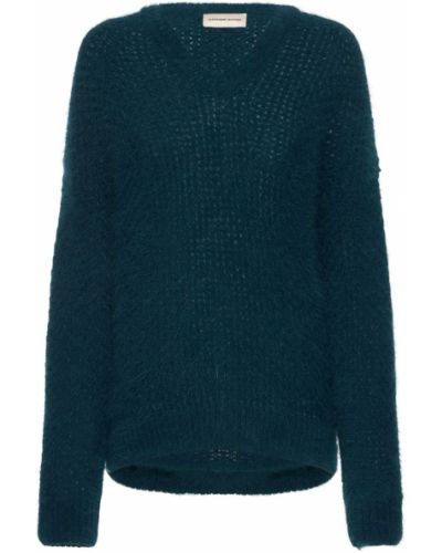 Пуловер с v-образно деколте Alexandre Vauthier зелено