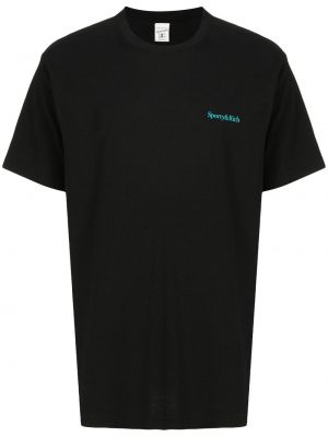 T-shirt Sporty & Rich svart