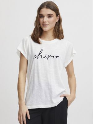 T-shirt Fransa weiß