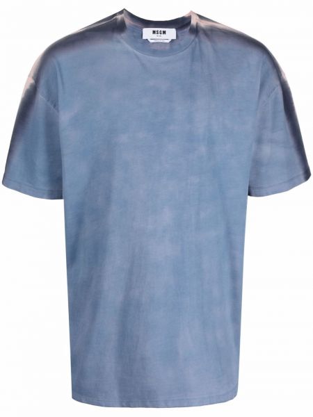 Camiseta tie dye Msgm azul