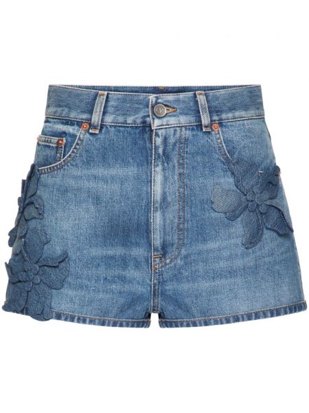 Denimshorts Valentino Garavani blå