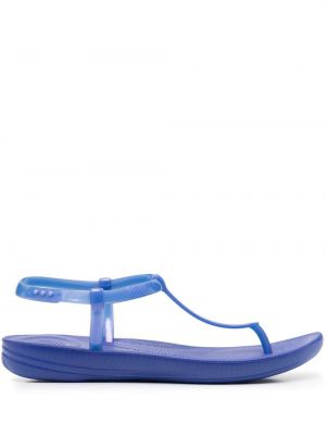 Spänne sandaler med remmar Fitflop blå