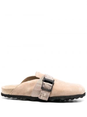 Papuci tip mules Off-white