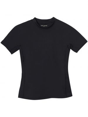 Тениска с принт Marc Jacobs черно