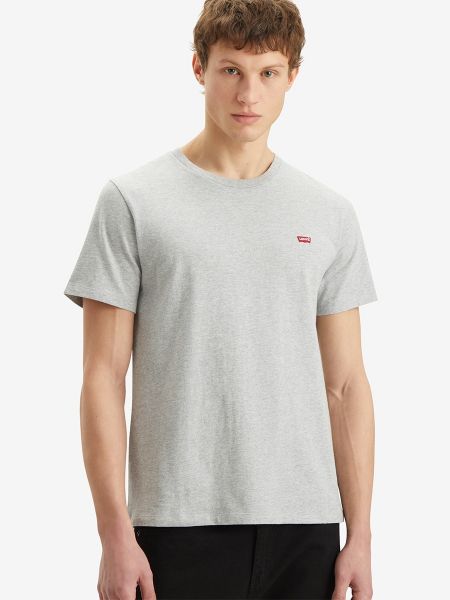 Camiseta manga corta de cuello redondo Levi's gris