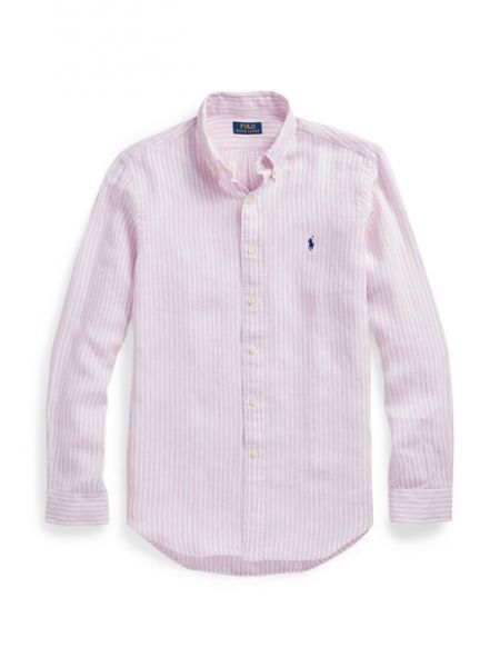 Рубашка с длинным рукавом Polo Ralph Lauren розовая