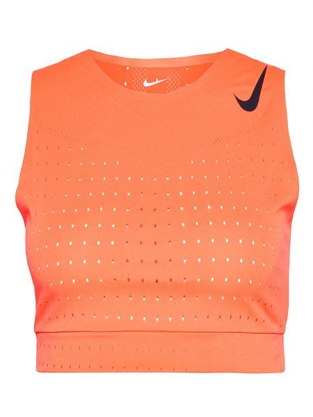 Pomarańczowa koszulka sportowa Nike Performance