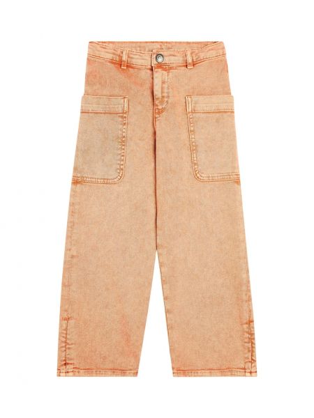 Straight jeans for piger Bonpoint orange