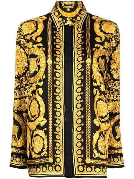Camicia di seta Versace