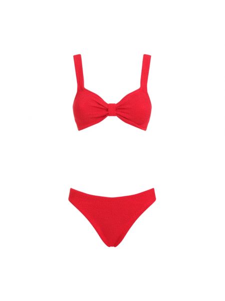 Bikini Hunza G czerwony