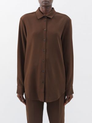 Рубашка Asceno коричневая