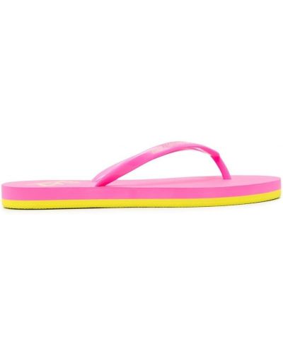 Trykt flip-flops Ea7 Emporio Armani rosa