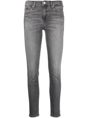 Skinny jeans Calvin Klein Jeans grau