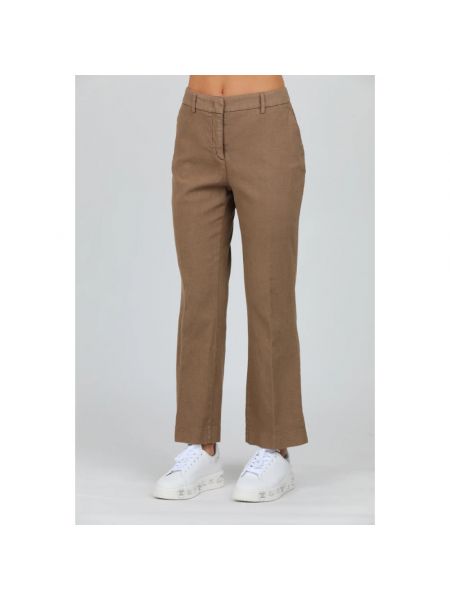 Pantalones Via Masini 80 marrón