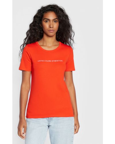 T-shirt United Colors Of Benetton rosso