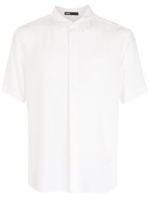 Hedvábná košile Handred bílá