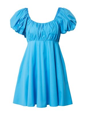 Mini šaty Abercrombie & Fitch modrá