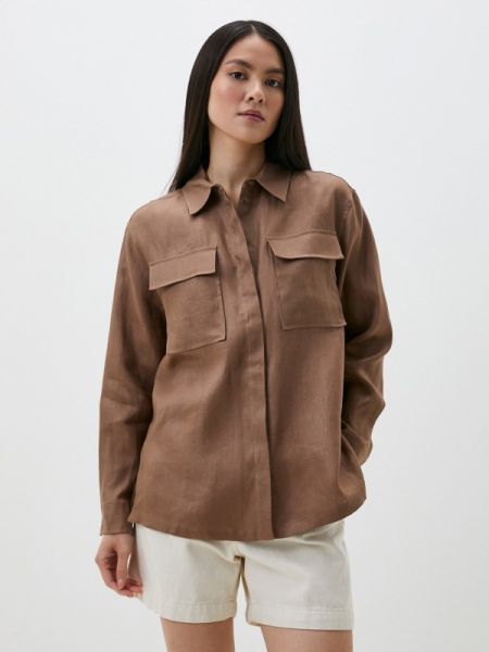 Рубашка Lusio коричневая