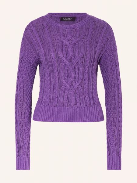 Пуловер Lauren Ralph Lauren фиолетовый