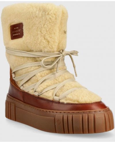 Čizme za snijeg Gant smeđa