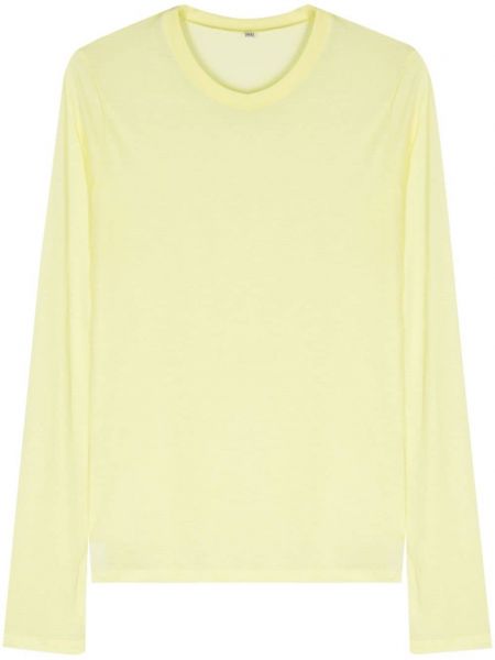 T-shirt en lyocell à motif mélangé Baserange jaune