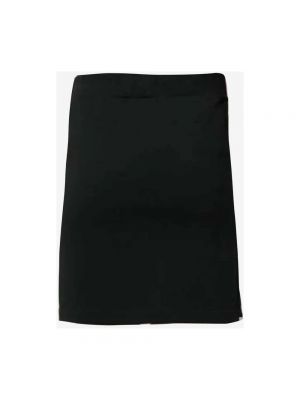 Mini spódniczka z wysoką talią Karl Lagerfeld czarna
