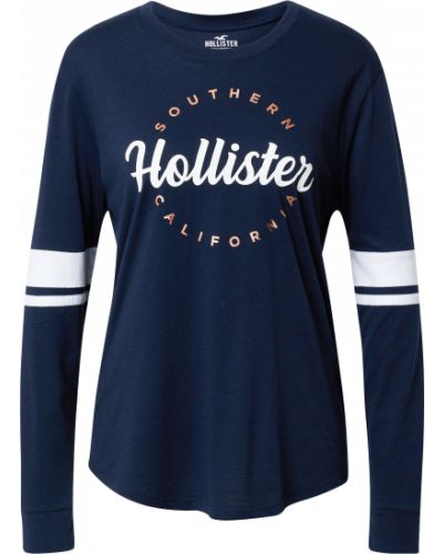 Тениска с дълъг ръкав Hollister