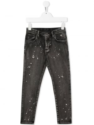 Jeans skinny Monnalisa nero