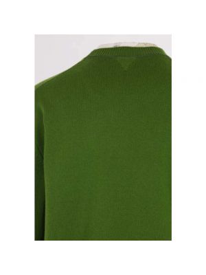 Jersey de cachemir de punto de tela jersey Bottega Veneta verde
