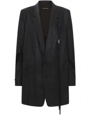 Куртка с напуском Agnes Ann Demeulemeester, темно-коричневый