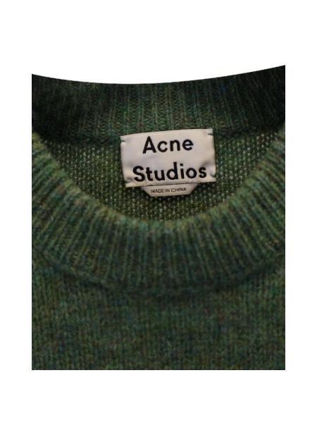 Sudadera de lana Acne Studios Pre-owned verde
