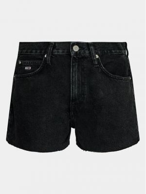 Priliehavé džínsy Tommy Jeans čierna