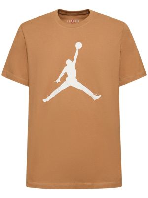 T-shirt Nike marron