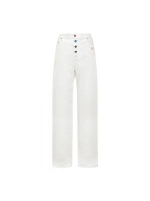 Jeans large Off-white blanc