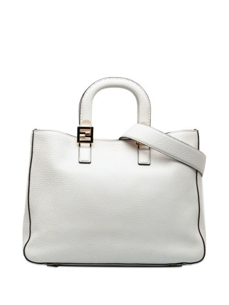 Τσάντα shopper Fendi Pre-owned λευκό