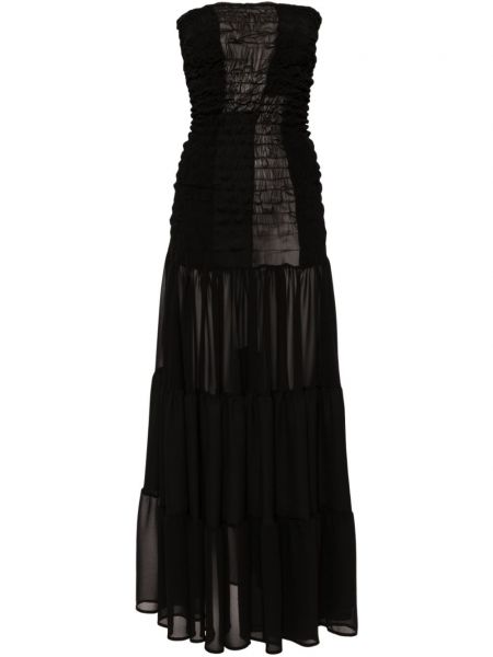 Večerní šaty Dondup černé