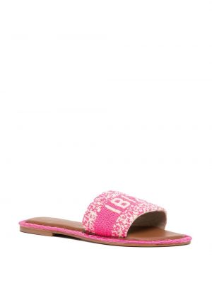 Sandaalid helmedega De Siena Shoes roosa