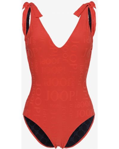 Joop - Damski strój kąpielowy, czerwony|pomarańczowy|wyrazisty róż