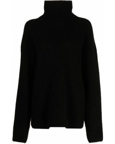 Cashmere silke turtleneck Lapointe svart