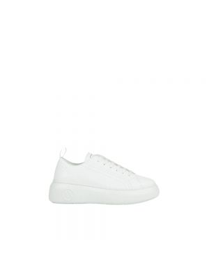 Białe sneakersy Armani Exchange