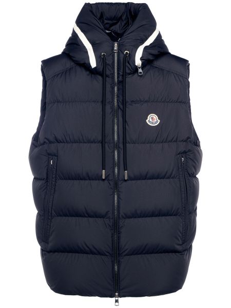 Aşağı ceket Moncler mavi