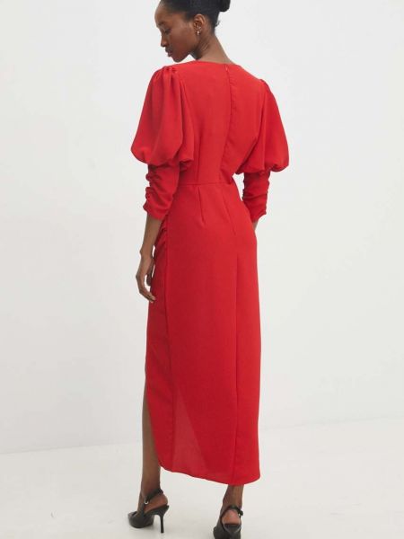 Hosszú ruha Answear Lab piros