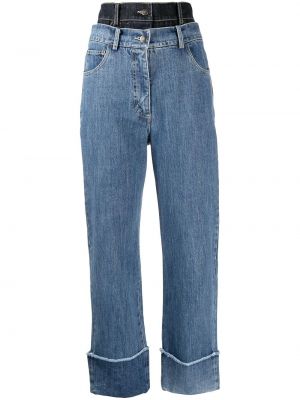 Jeans 7/8 Rokh blå