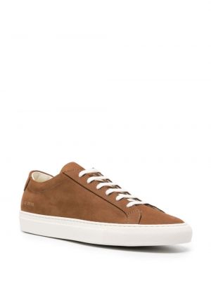 Nahast tennised Common Projects pruun