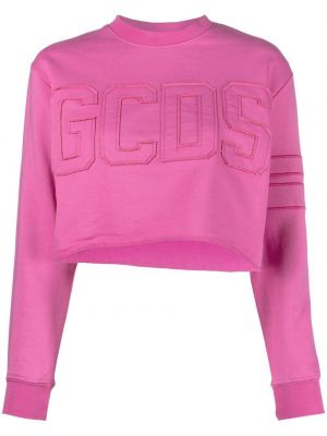 Raštuotas džemperis Gcds rožinė