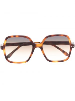 Oversized γυαλιά ηλίου Isabel Marant Eyewear καφέ