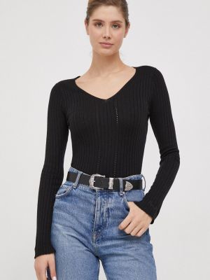 Vlněný svetr Pepe Jeans černý