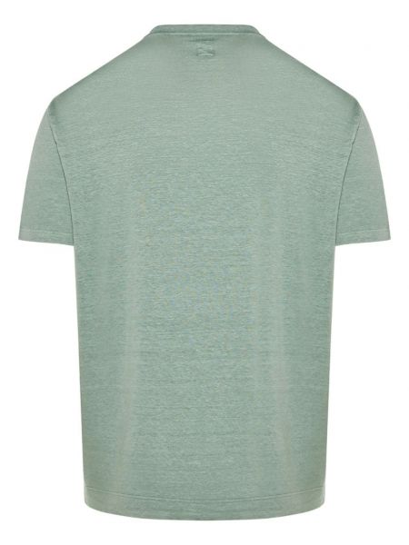 T-shirt en coton Fedeli vert